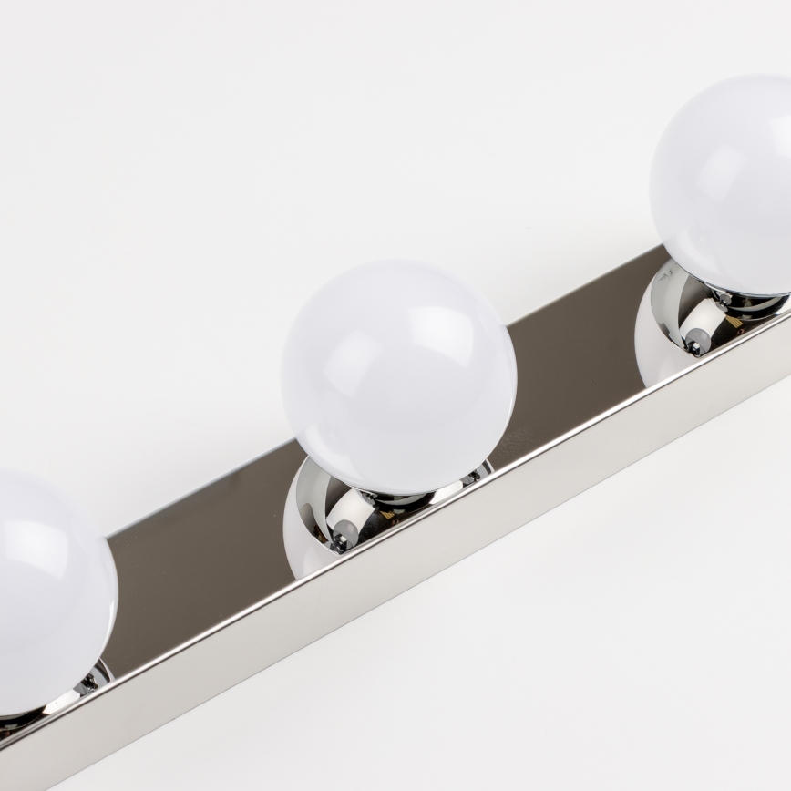 Brilagi - LED vannas istabas spoguļa apgaismojums HOLLYWOOD 3xLED/3W/230V 39 cm IP44 spīdīgs hroms