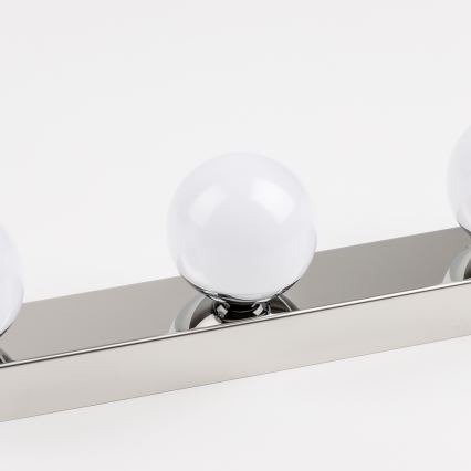 Brilagi - LED vannas istabas spoguļa apgaismojums HOLLYWOOD 3xLED/3W/230V 39 cm IP44 spīdīgs hroms