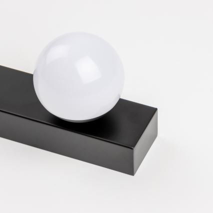 Brilagi - LED vannas istabas spoguļa apgaismojums HOLLYWOOD 3xLED/3W/230V 39 cm IP44 melns
