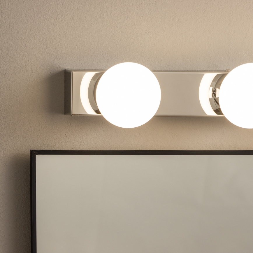 Brilagi - LED vannas istabas spoguļa apgaismojums HOLLYWOOD 4xLED/3W/230V 53 cm IP44 spīdīgs hroms