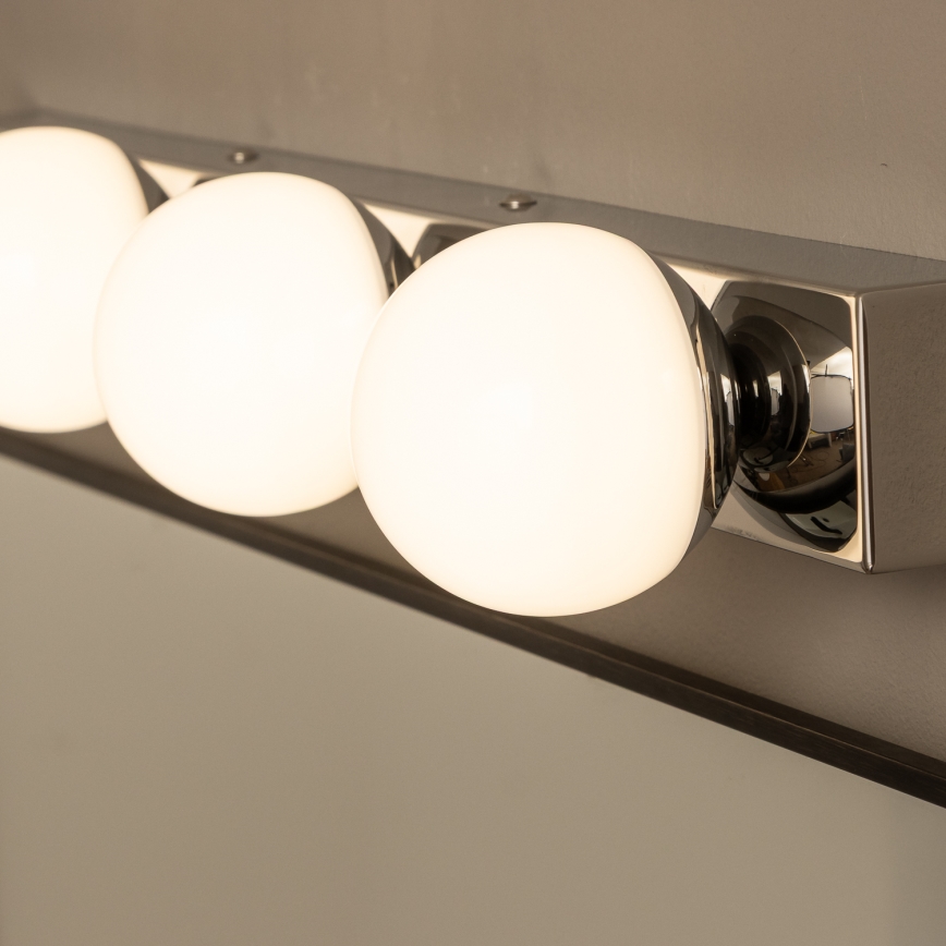 Brilagi - LED vannas istabas spoguļa apgaismojums HOLLYWOOD 4xLED/3W/230V 53 cm IP44 spīdīgs hroms