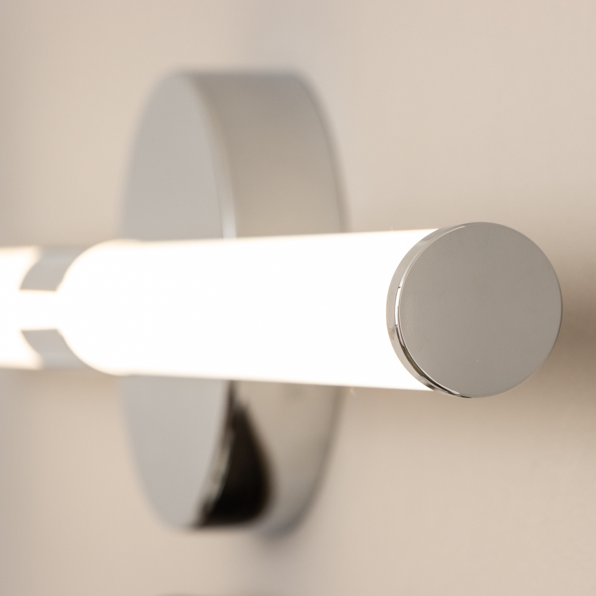 Brilagi - LED vannas istabas spoguļa apgaismojums LARA LED/10W/230V 60 cm IP44 spīdīgs hroms