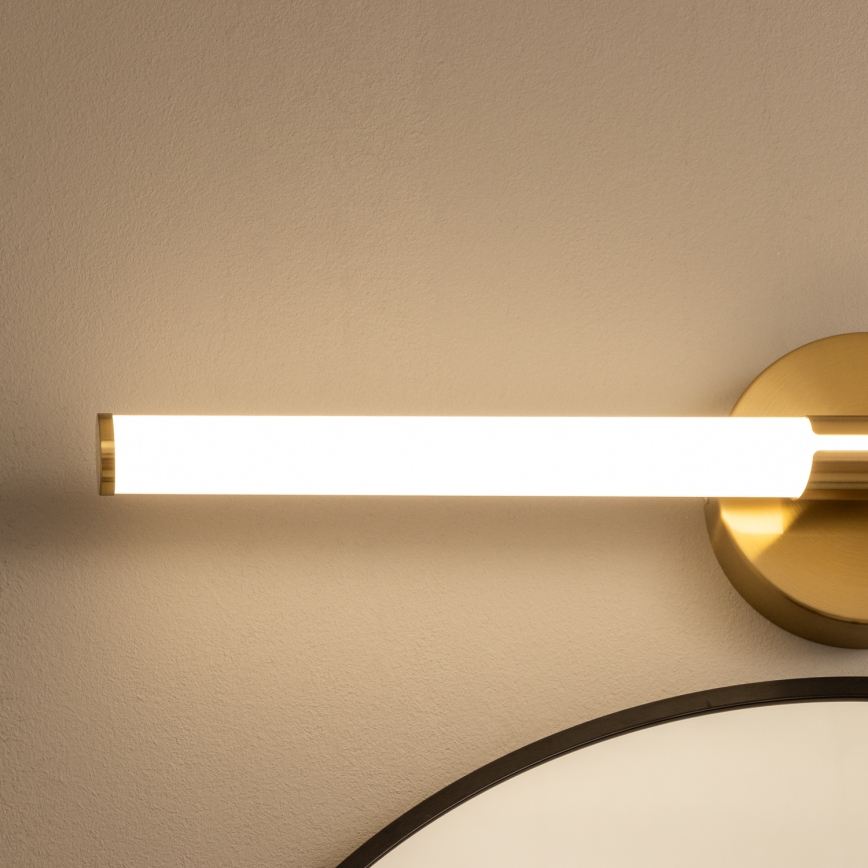 Brilagi - LED spoguļa apgaismojums vannas istabai LARA LED/10W/230V 60 cm IP44 zelta