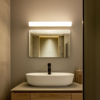 Brilagi - LED spoguļa apgaismojums vannas istabai TUBE LED/15W/230V 3000/4000/6500K IP44 spīdīgs hroms