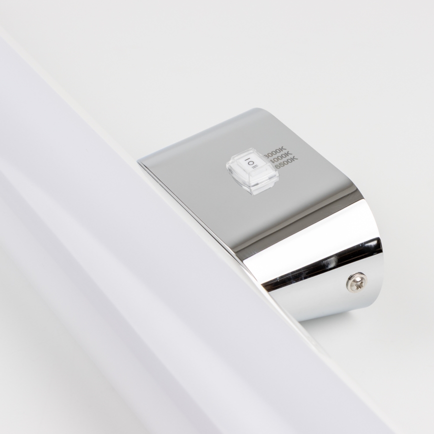 Brilagi - LED spoguļa apgaismojums vannas istabai TUBE LED/15W/230V 3000/4000/6500K IP44 spīdīgs hroms