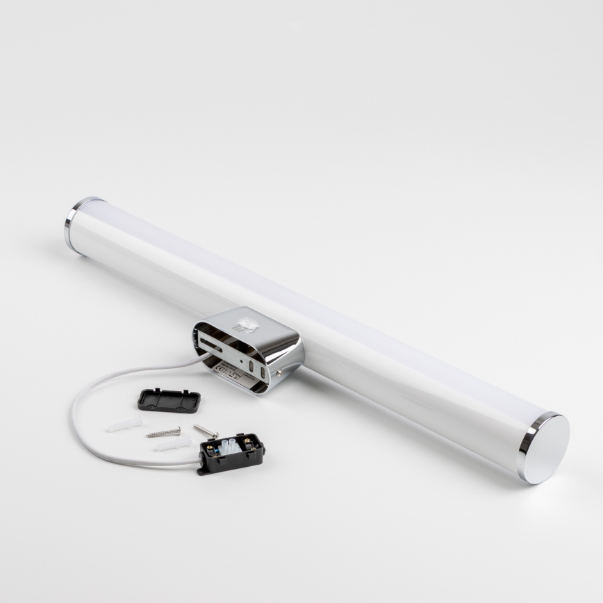 Brilagi - LED spoguļa apgaismojums vannas istabai TUBE LED/15W/230V 3000/4000/6500K IP44 spīdīgs hroms