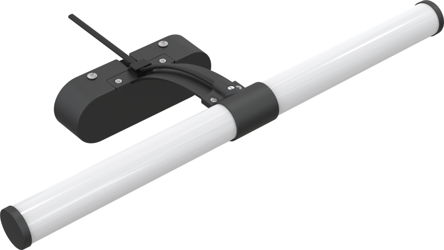 Brilagi - LED Vannas istabas spoguļa apgaismojums TUBEO LED/6W/230V 40 cm IP44 melna