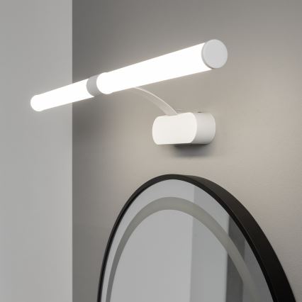 Brilagi - LED vannas istabas spoguļa apgaismojums 2 vienā TUBEO LED/8W/230V 60 cm IP44 balts