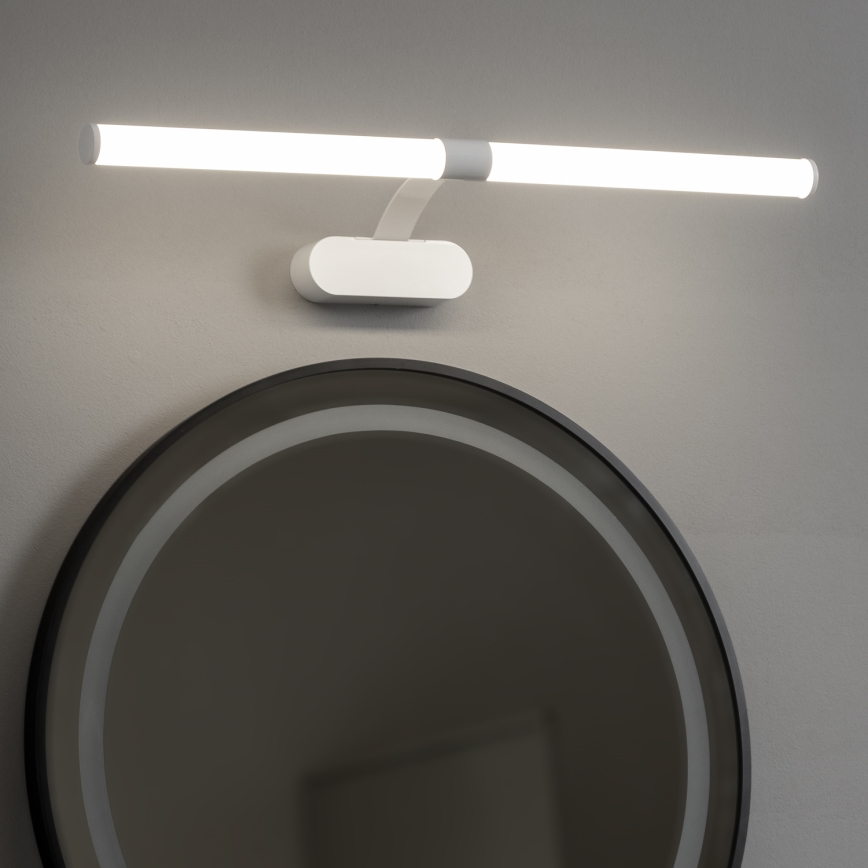 Brilagi - LED vannas istabas spoguļa apgaismojums 2 vienā TUBEO LED/8W/230V 60 cm IP44 balts