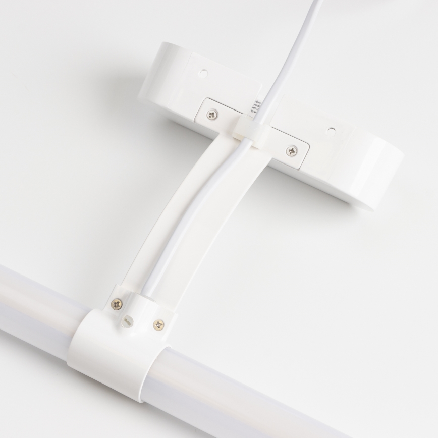 Brilagi - LED vannas istabas spoguļa apgaismojums 2 vienā TUBEO LED/8W/230V 60 cm IP44 balts