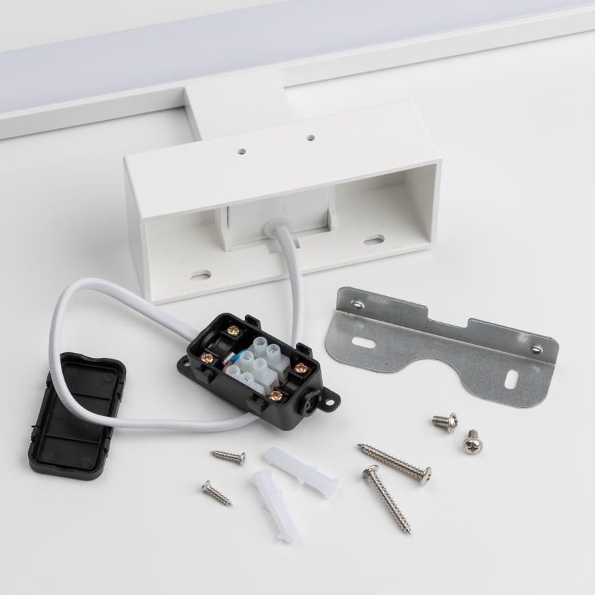 Brilagi - LED vannas istabas spoguļa apgaismojums 3 vienā VESTRA LED/12W/230V 60 cm IP44 balts