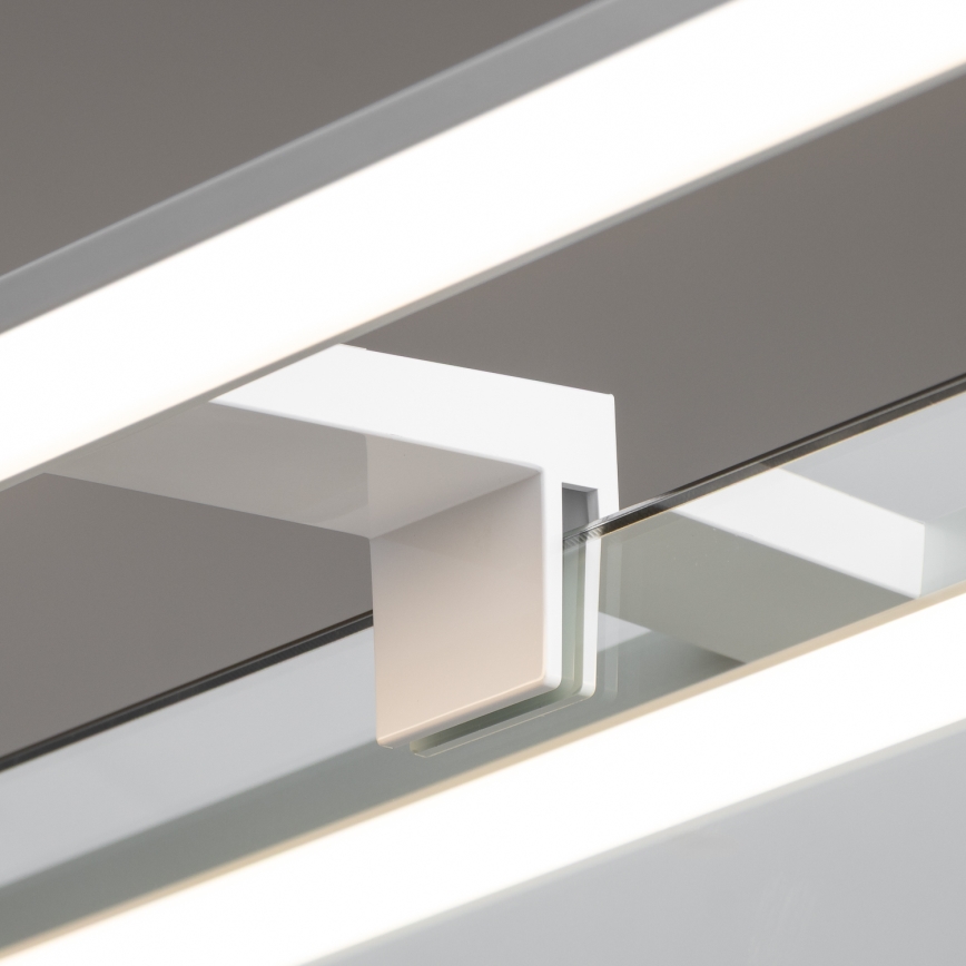 Brilagi - LED vannas istabas spoguļa apgaismojums 3 vienā VESTRA LED/15W/230V 80 cm IP44 balts