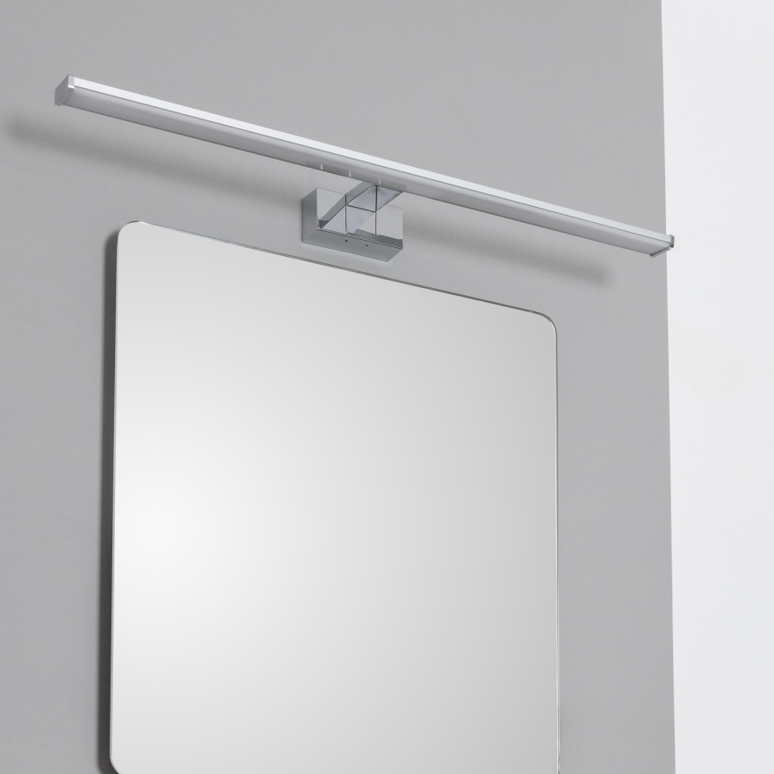 Brilagi - LED vannas istabas spoguļa apgaismojums 3 vienā VESTRA LED/15W/230V 80 cm IP44 glancēts hroms