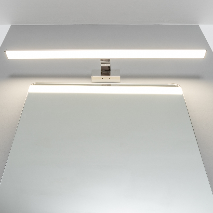 Brilagi - LED vannas istabas spoguļa apgaismojums 3 vienā VESTRA LED/15W/230V 80 cm IP44 glancēts hroms