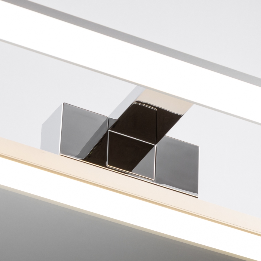 Brilagi - LED vannas istabas spoguļa apgaismojums 3 vienā VESTRA LED/15W/230V 80 cm IP44 glancēts hroms