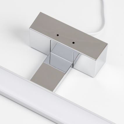 Brilagi - LED vannas istabas spoguļa apgaismojums 3 vienā VESTRA LED/15W/230V 80 cm IP44 glancēts hroms