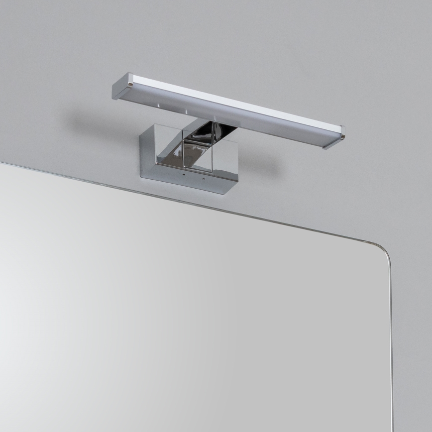 Brilagi - LED vannas istabas spoguļa apgaismojums 3-in-1 VESTRA LED/6W/230V 30 cm IP44 spīdīgs hroms