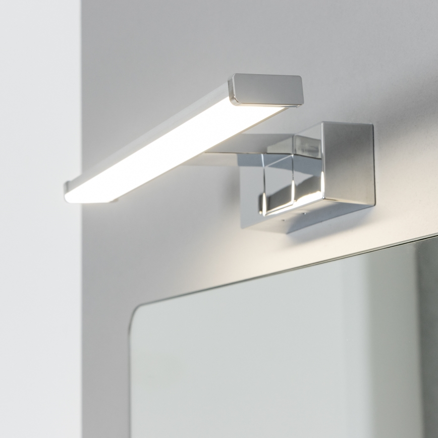 Brilagi - LED vannas istabas spoguļa apgaismojums 3-in-1 VESTRA LED/6W/230V 30 cm IP44 spīdīgs hroms