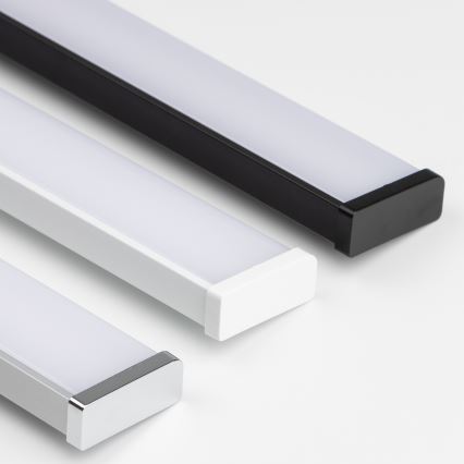 Brilagi - LED vannas istabas spoguļa apgaismojums 3 vienā VESTRA LED/6W/230V 30 cm IP44 melns