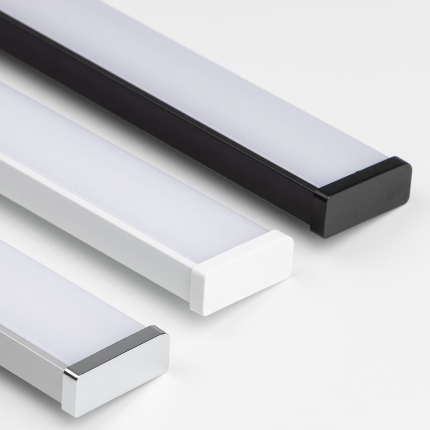 Brilagi - LED vannas istabas spoguļa apgaismojums 3 vienā VESTRA LED/6W/230V 30 cm IP44 melns