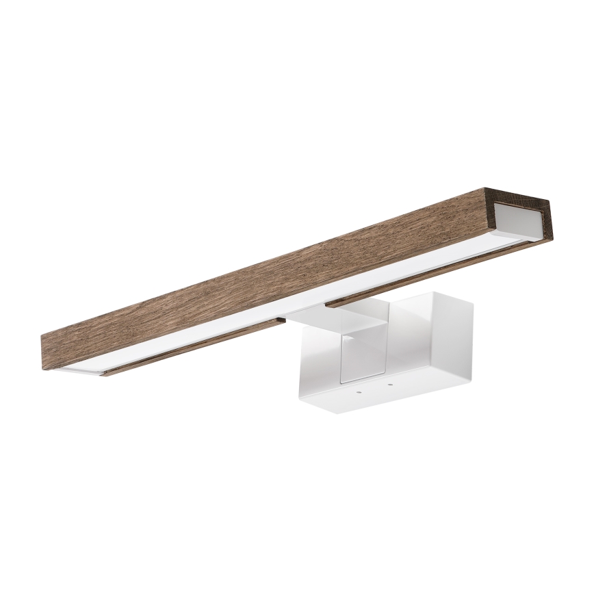 Brilagi - LED vannas istabas spoguļa apgaismojums WOODY MIRROR 3v1 LED/8W/230V 40 cm IP44 balts/ozols