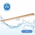 Brilagi - LED Vannas istabas spoguļa apgaismojums WOODY MIRROR LED/15W/230V 90 cm IP44 ozols/balta