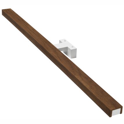 Brilagi - LED Vannas istabas spoguļa apgaismojums WOODY MIRROR LED/15W/230V 90 cm IP44 ozols ķirsis/balta