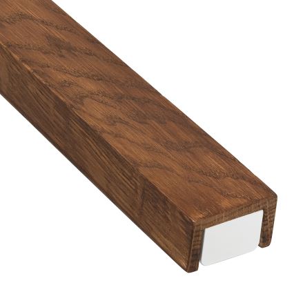 Brilagi - LED Vannas istabas spoguļa apgaismojums WOODY MIRROR LED/15W/230V 90 cm IP44 ozols ķirsis/balta