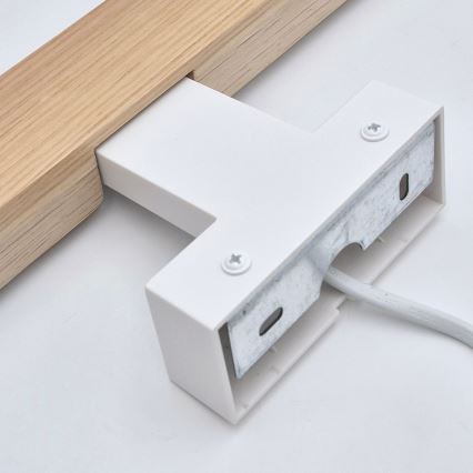 Brilagi - LED Vannas istabas spoguļa apgaismojums WOODY MIRROR LED/8W/230V 40 cm IP44 ozols/balta