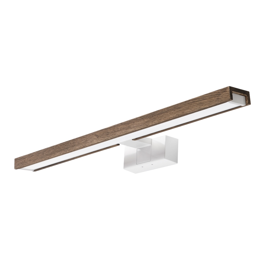 BRILAGI - LED vannas istabas spoguļa apgaismojums 3v1 WOODY MIRROR 3v1 LED/12W/230V 60 cm IP44 balta/ozols valrieksts
