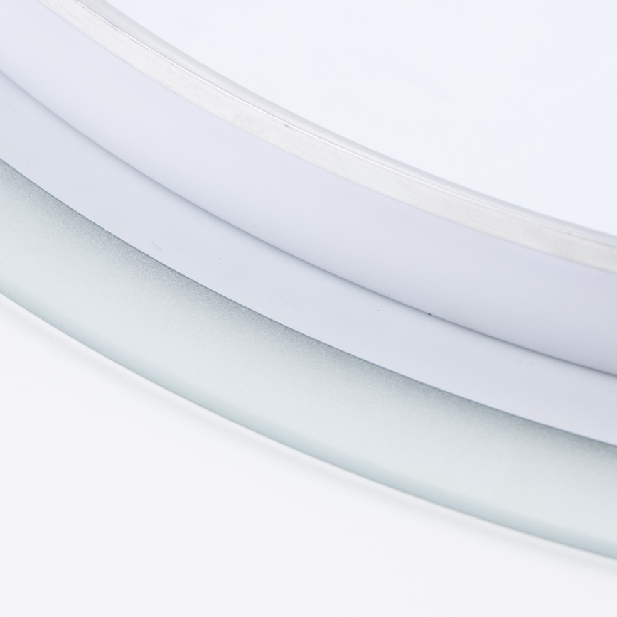 Brilagi - LED vannas istabas spogulis BERNATE LED/19W/230V pr. 60 cm sudraba krāsā IP44 CRI 90 aptumšojams + CCT