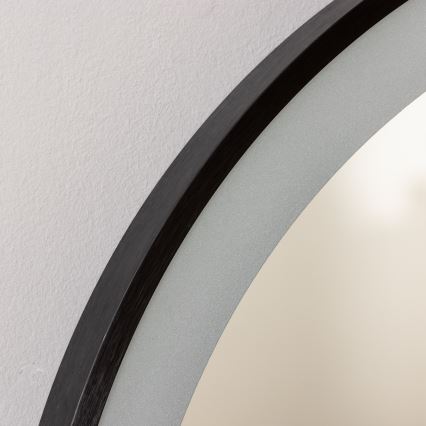 Brilagi - LED vannas istabas spogulis CANZO LED/25W/230V 50x80 cm melns IP44 CRI 90 dimējams + CCT