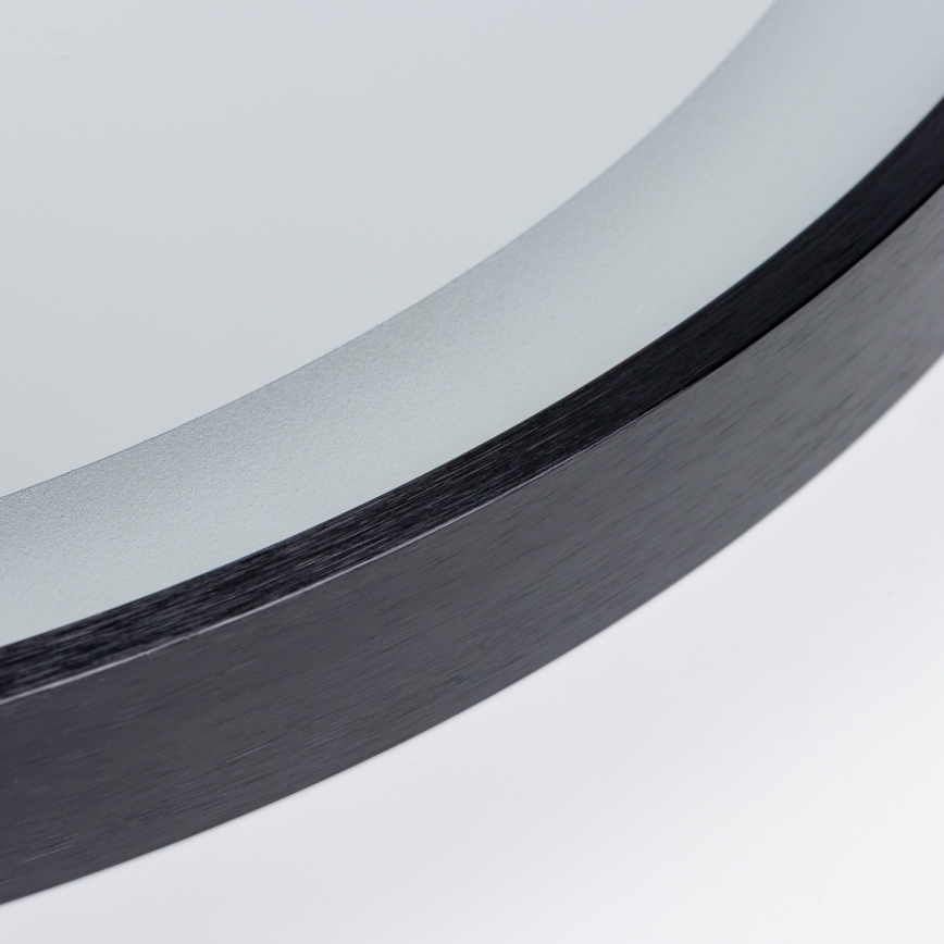 Brilagi - LED vannas istabas spogulis CANZO LED/25W/230V 50x80 cm melns IP44 CRI 90 dimējams + CCT