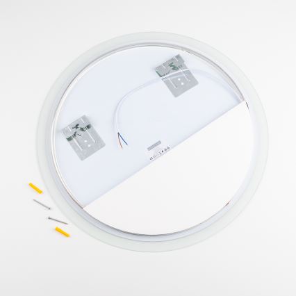 Brilagi - LED vannas istabas spogulis CUNEO LED/19W/230V Ø 60 cm IP44 CRI 90 aptumšojams + CCT