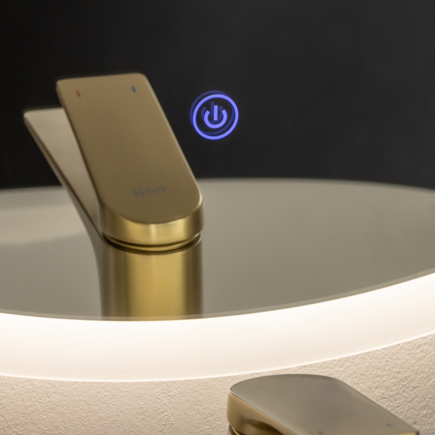 Brilagi - LED vannas istabas spogulis CUNEO LED/25W/230V Ø 80 cm IP44 CRI 90 ar aptumšošanas funkciju + CCT