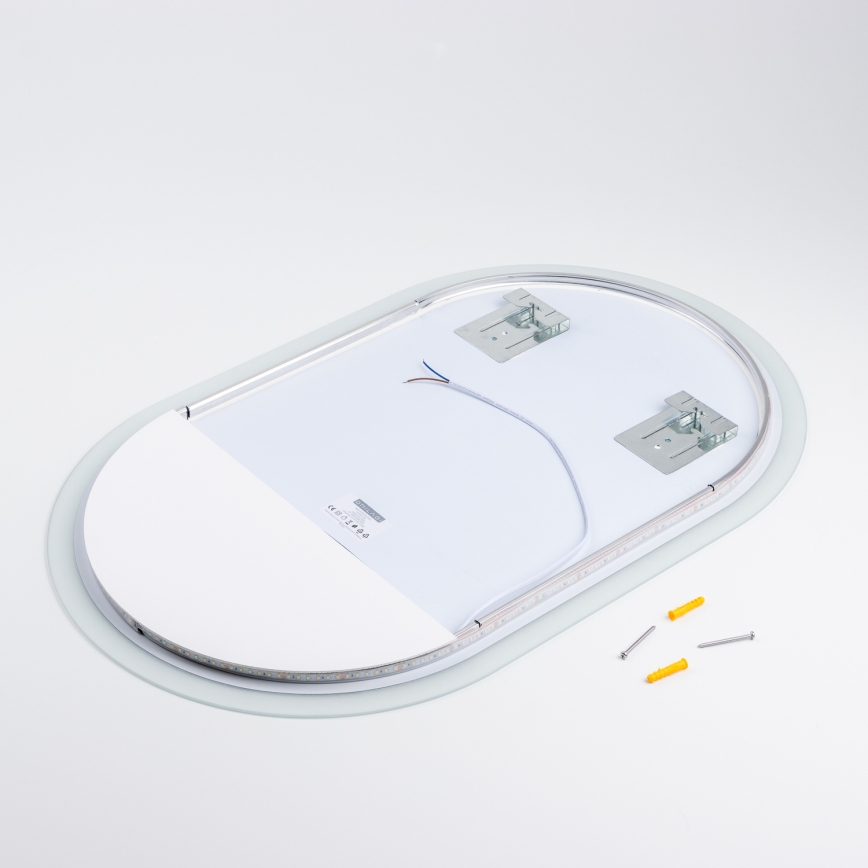 Brilagi - LED vannasistabas spogulis LECCO LED/25W/230V 50x80 cm IP44 CRI 90 ar regulējamu spilgtumu + CCT