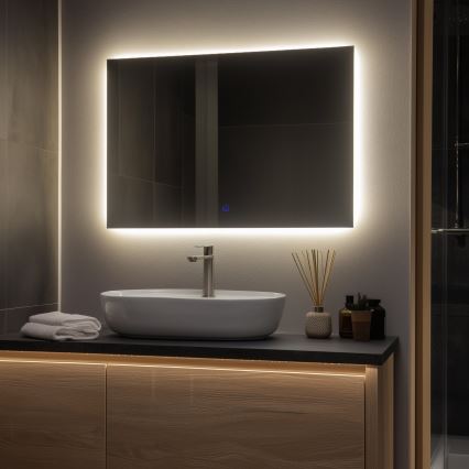 Brilagi - LED vannas istabas spogulis LUCE LED/30W/230V 60x90 cm IP44 CRI 90 ar regulējamu spilgtumu + CCT