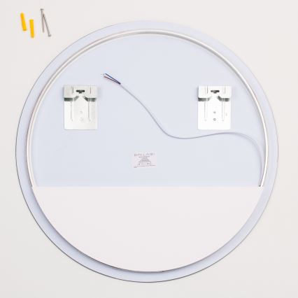 Brilagi - LED vannas istabas spogulis LUNA LED/19W/230V Ø 60 cm IP44 CRI 90 aptumšojams + CCT