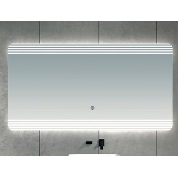 Brilagi - LED vannas istabas spogulis MELZO LED/28W/230V 60x80 cm IP44 CRI 90 dimmējams + CCT