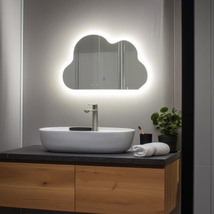 BRILAGI - LED vannas istabas spogulis NUVOLA LED/19W/230V 37x60 cm IP44 CRI 90 aptumšojams + CCT