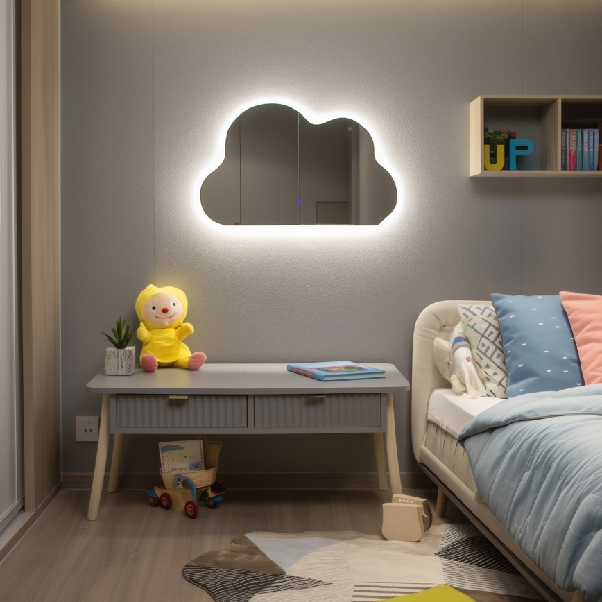 BRILAGI - LED vannas istabas spogulis NUVOLA LED/19W/230V 37x60 cm IP44 CRI 90 aptumšojams + CCT