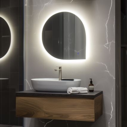 Brilagi - LED vannasistabas spogulis RICADI LED/19W/230V 60x60 cm IP44 CRI 90 aptumšojams + CCT