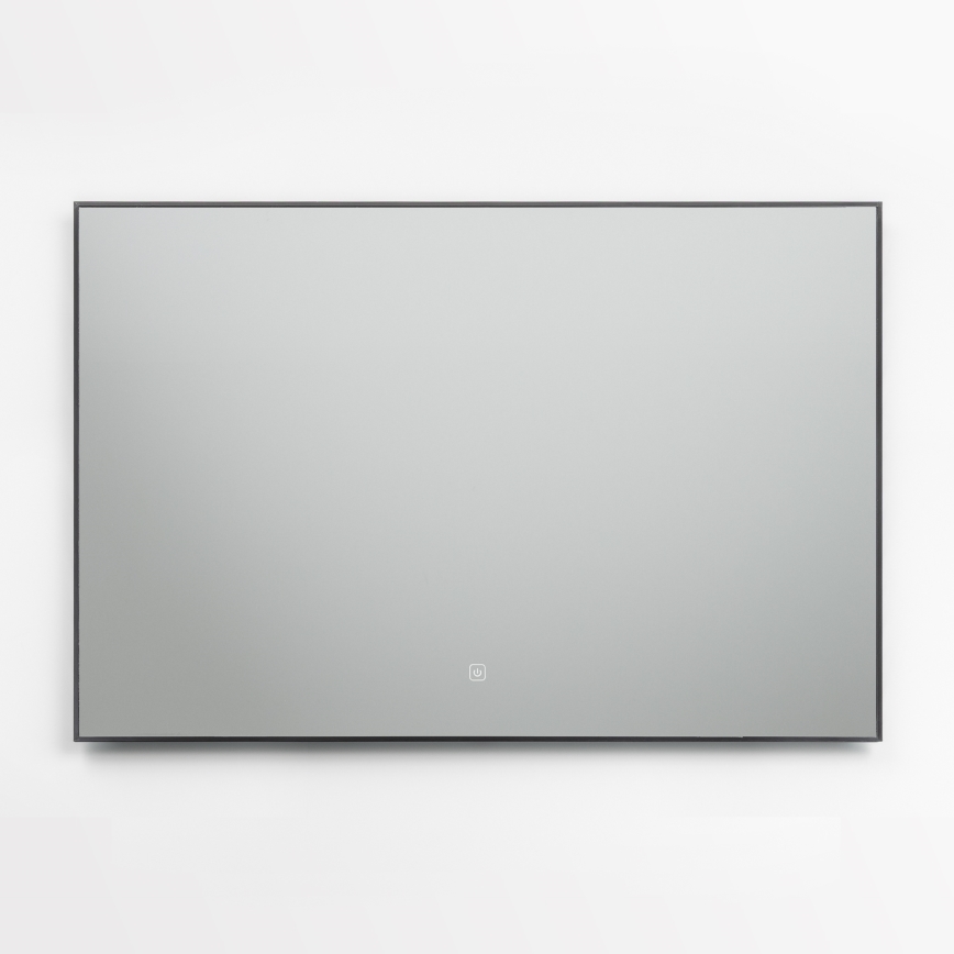 Brilagi - LED vannas istabas spogulis SUELLO LED/30W/230V 60x90 cm melns IP44 CRI 90 ar regulējamu spilgtumu + CCT
