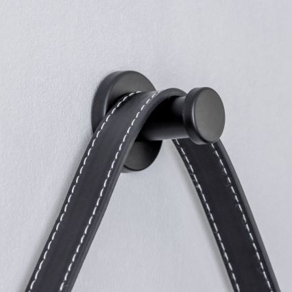 Brilagi - LED vannas istabas spogulis VERESE LED/19W/230V Ø 60 cm melns IP44 CRI 90 ar regulējamu spilgtumu + CCT