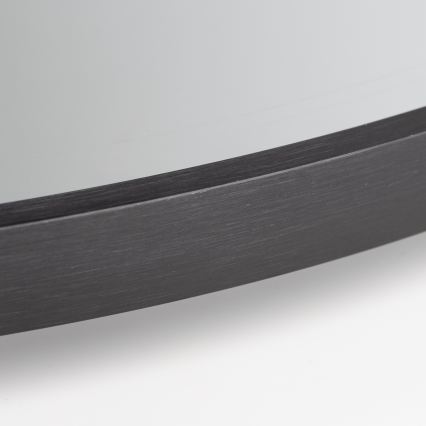 Brilagi - LED vannas istabas spogulis VERESE LED/19W/230V Ø 60 cm melns IP44 CRI 90 ar regulējamu spilgtumu + CCT