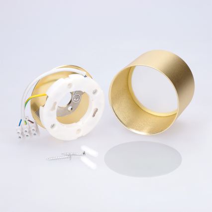 BRILAGI - LED vannas istabas punktveida gaismeklis SMOOTH 1xGX53/15W/230V 60x82 mm zelta krāsā IP54