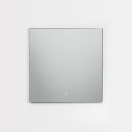 Brilagi - LED vannasistabas spogulis DESIO LED/24W/230V 60x60 cm sudraba IP44 CRI 90 aptumšojams + CCT