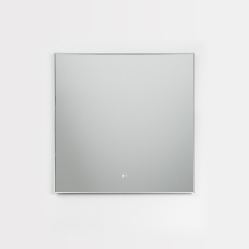 Brilagi - LED vannasistabas spogulis DESIO LED/24W/230V 60x60 cm sudraba IP44 CRI 90 aptumšojams + CCT