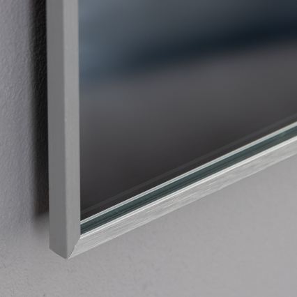 Brilagi - LED vannasistabas spogulis DESIO LED/24W/230V 60x60 cm sudraba IP44 CRI 90 aptumšojams + CCT