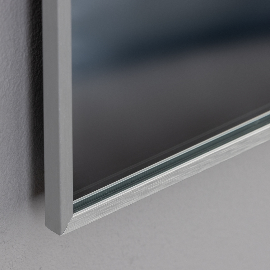 Brilagi - LED vannasistabas spogulis DESIO LED/24W/230V 60x60 cm sudraba IP44 CRI 90 aptumšojams + CCT